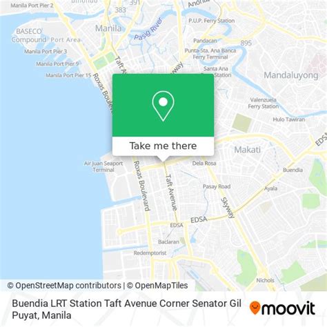 How to get to Buendia LRT Station Taft Avenue Corner Senator .